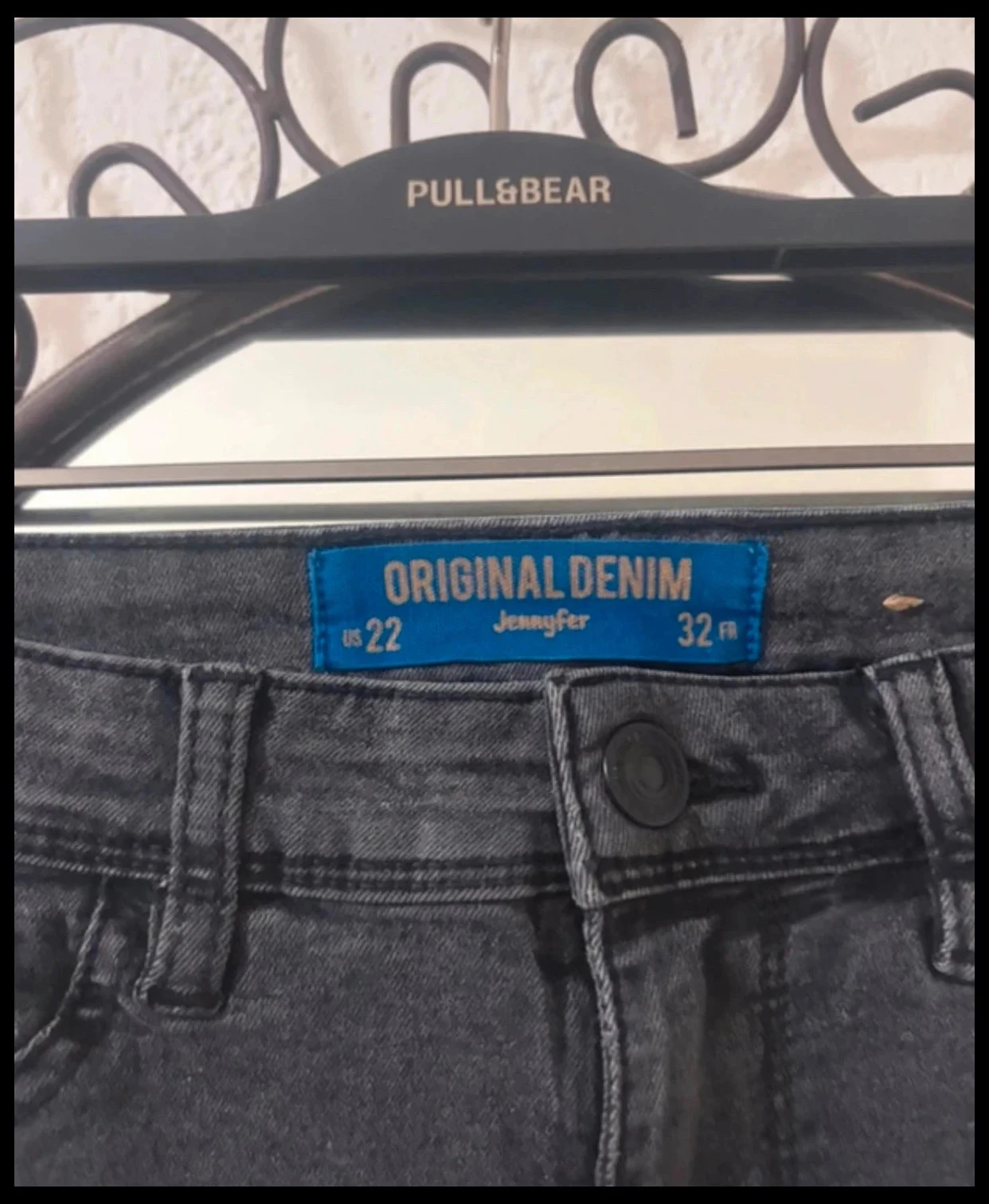Jean Skinny Jennyfer Cinza Antracite Rasgado - Tamanho 32 (XXS) – photo 5